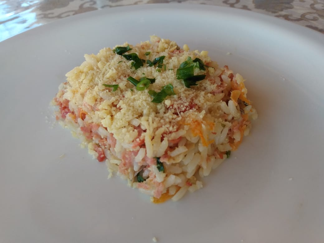 Arroz de Forno com Linguiça Calabresa São Francisco