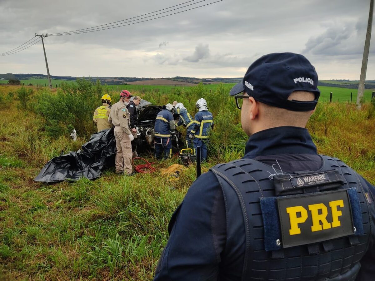 URGENTE: acidente com óbito é registrado na BR-376 em Palmeira na manhã desta terça-feira