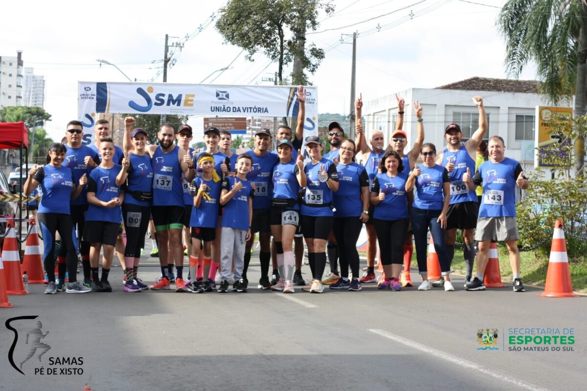 Atletas são-mateuenses conquistam medalhas no 1° desafio internacional 8K Volta ao Cristo em União da Vitória