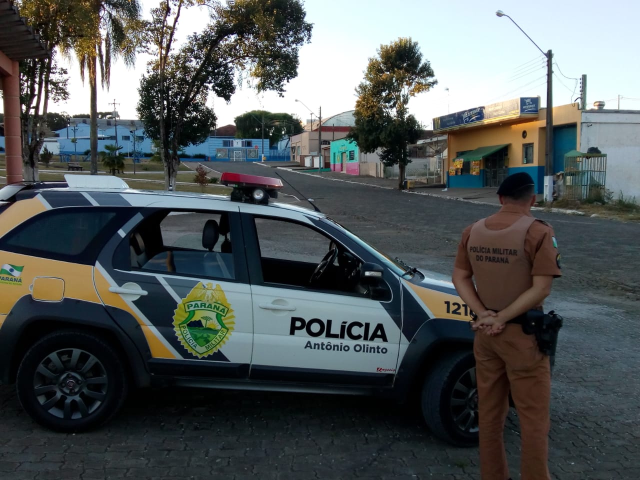 PM de Antônio Olinto atende ocorrência de violência doméstica