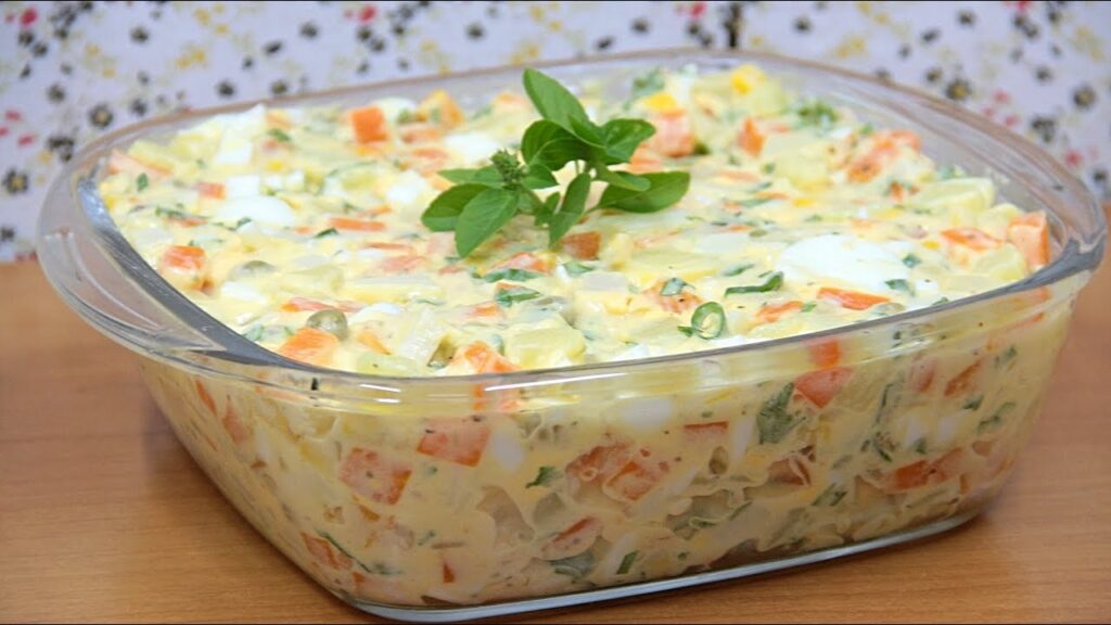 Receita de Salada de Maionese