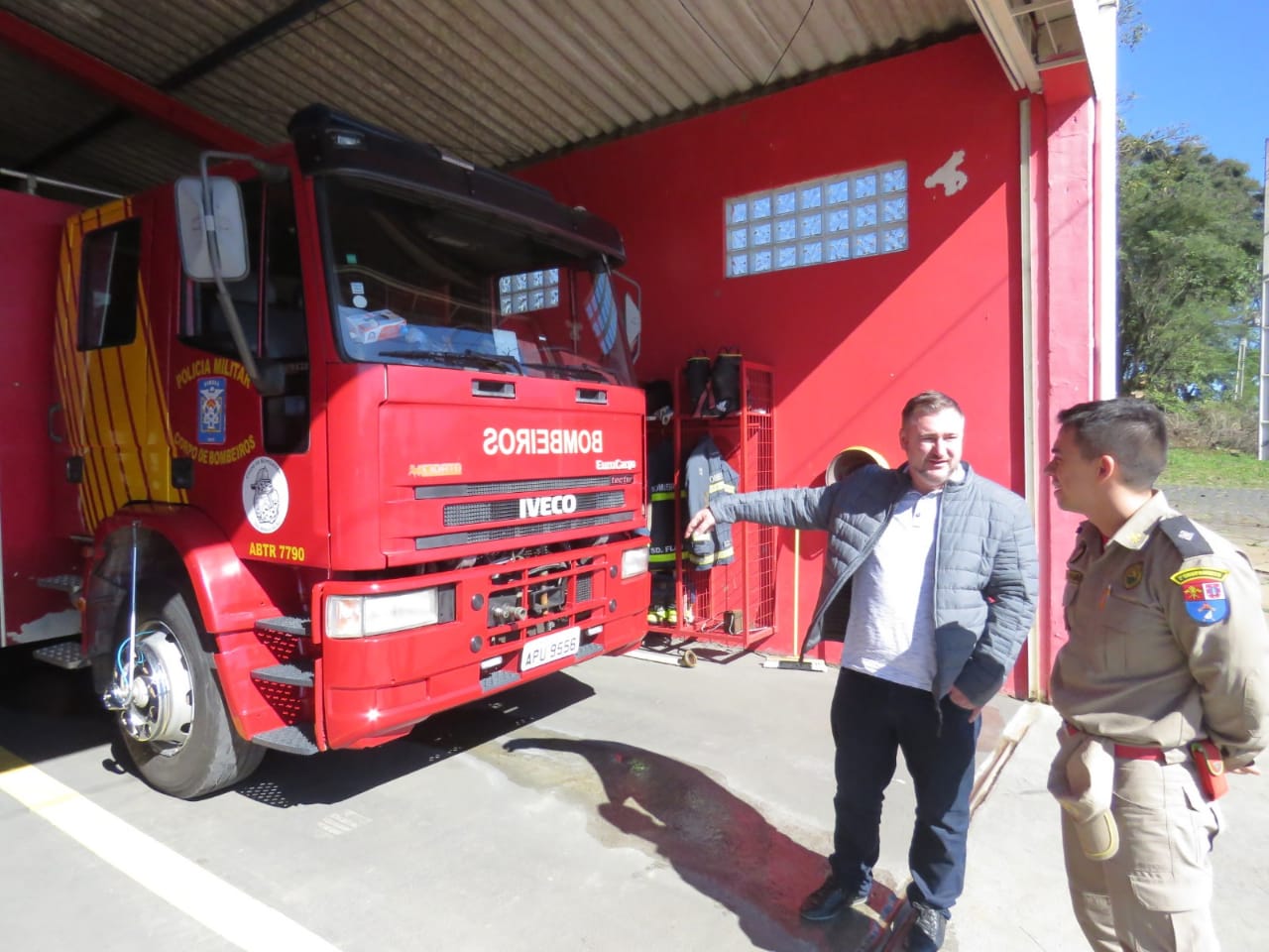 Bacil encaminha ao governo demandas dos bombeiros de São Mateus do Sul