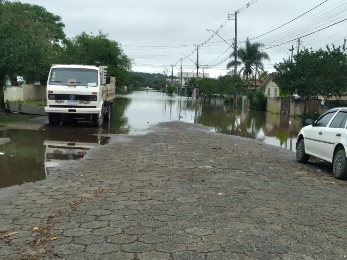 Alívio em São Mateus do Sul: nível do Rio Iguaçu baixa 8 centímetros nas últimas 24 horas