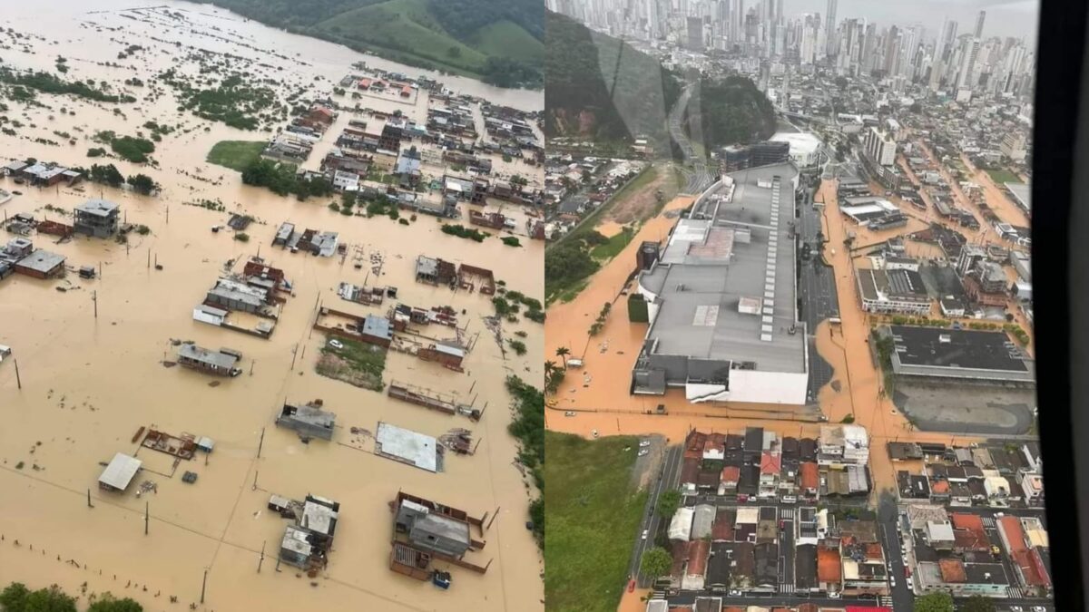 Defesa Civil de Balneário Camboriú em alerta nesta terça (20) por conta de alagamentos e chuvas fortes