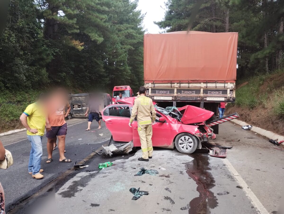 Homem morre em acidente na BR-153, sentido Irati-Imbituva