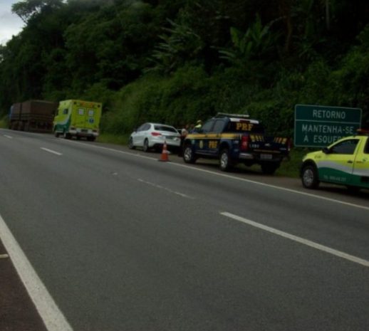 Tragédia na BR-277! Peça de caminhão mata criança de 9 anos dentro de carro