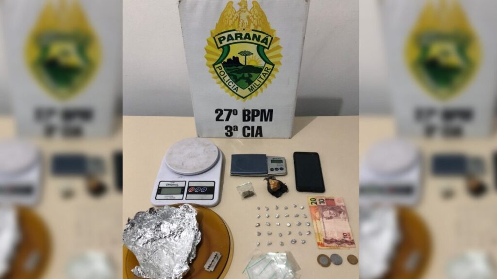 Polícia monitora e identifica ponto de venda de entorpecentes numa casa na Vila Amaral