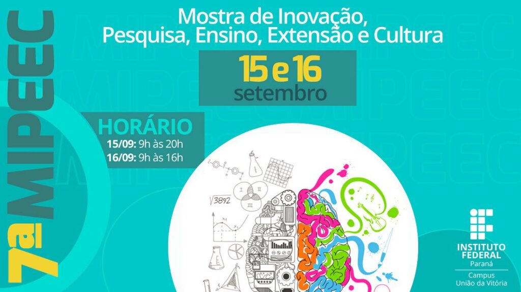 IFPR de União da Vitória retoma Mostra de Inovação, Pesquisa, Ensino, Extensão e Cultura