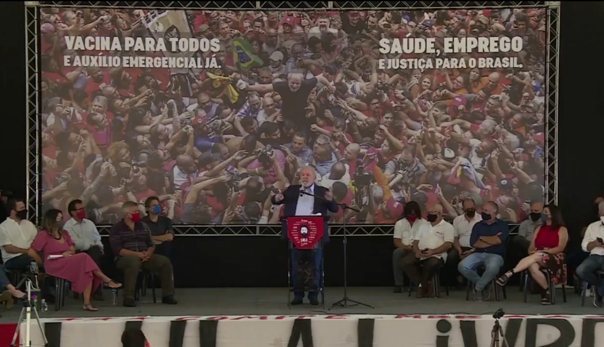 Contraditório e se colocando como imaculado, Lula vendeu esperança em discurso de cunho partidário contra Bolsonaro