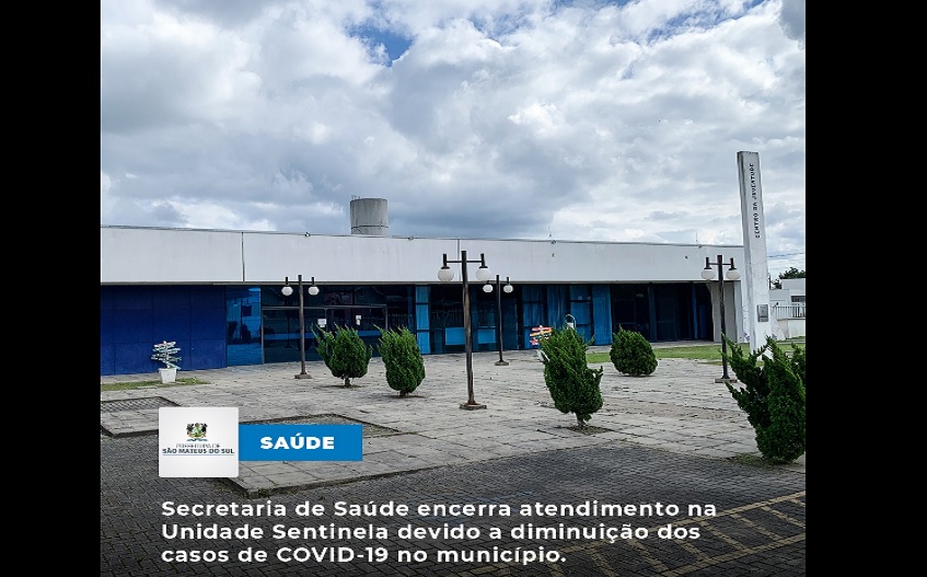 Com diminuição de casos da Covid-19, atendimentos na Unidade Sentinela se encerram