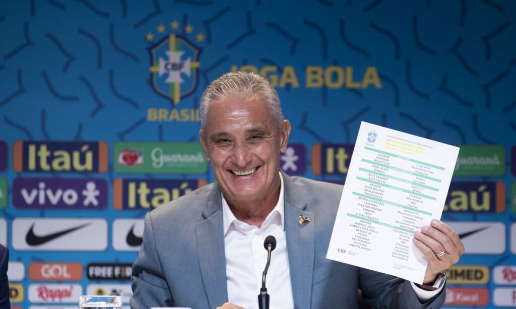 Com 16 estreantes em Copas, Tite convoca Brasil para o Mundial