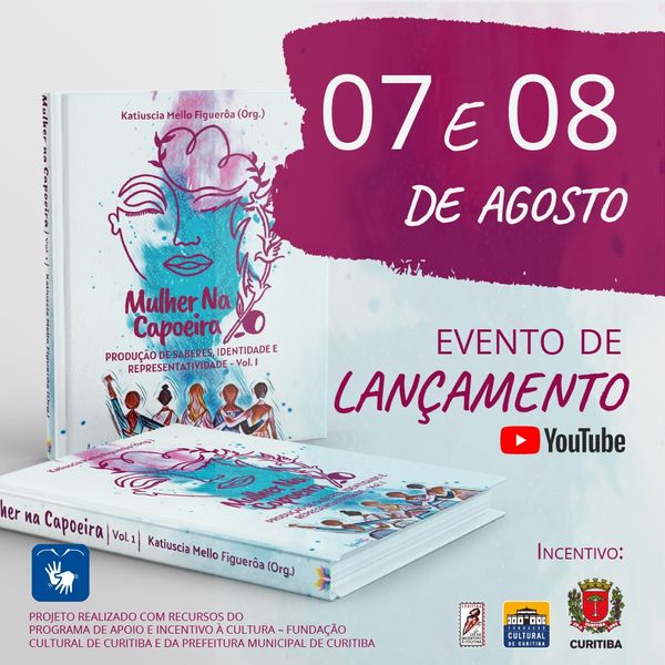 Livro “Mulher na Capoeira”, que será lançado dia 07 de agosto, tem participação de três São-mateuenses