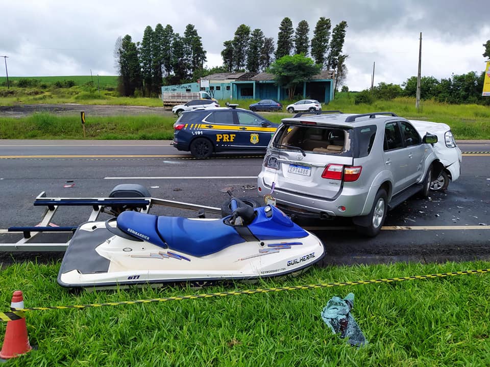 Acidente Gravíssimo na BR 277 em Palmeira