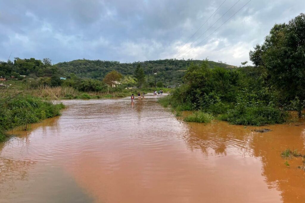 Sobe para 34 o número de municípios afetados pelas chuvas