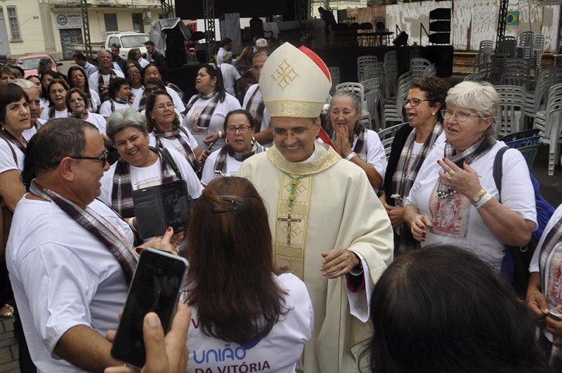 Dom Walter Jorge tomou posse  de novo bispo da Diocese de  União da Viória, sábado (27)