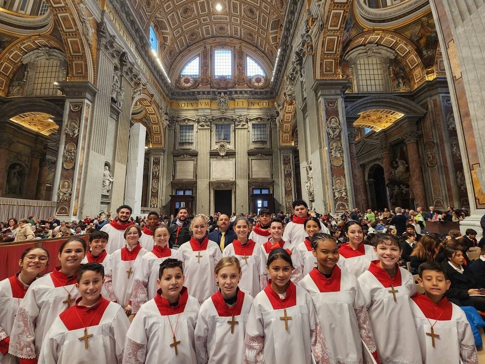 De Campo Largo ao Vaticano, coral paranaense se apresenta para o Papa Francisco