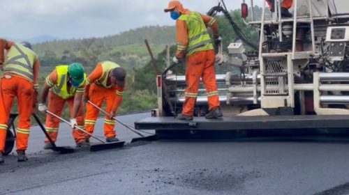 Impressionante: obra na BR-476 é concluída em 6 dias; trânsito deve ser liberado ainda nesta quinta (26)