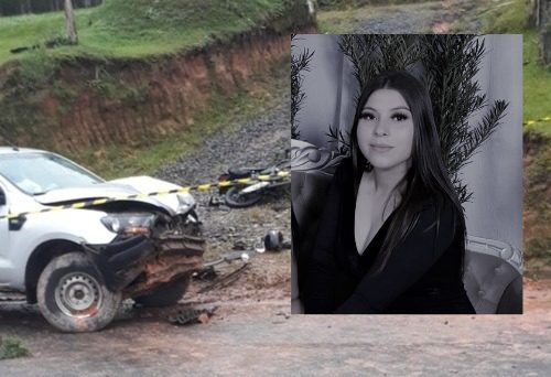 Identificada jovem de 20 anos que morreu em grave acidente com motocicleta em Porto União
