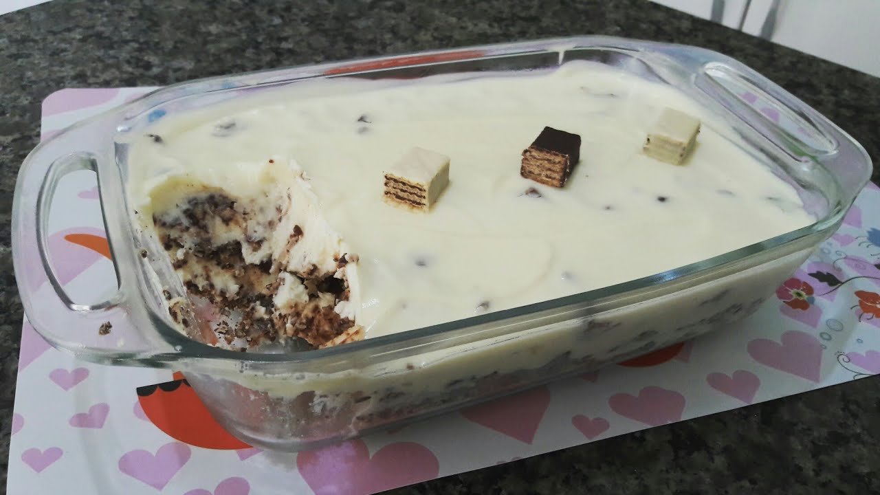 Receita de Creme de Limão com Bis Duplo