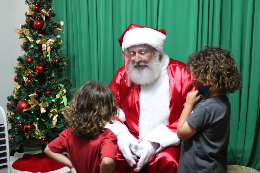 Casa do Papai Noel estará recebendo visitas até o dia 23