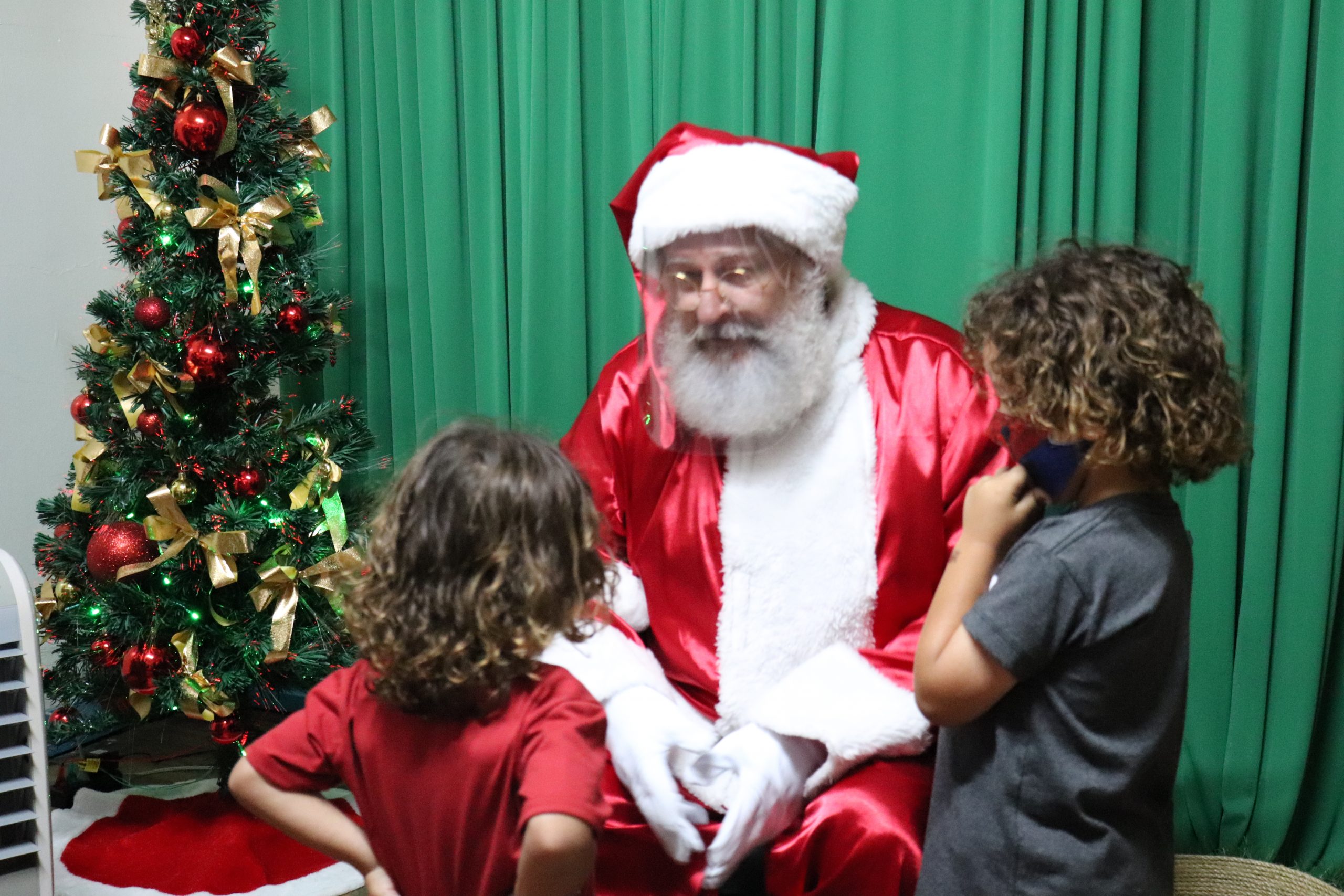 Casa do Papai Noel estará recebendo visitas até o dia 23
