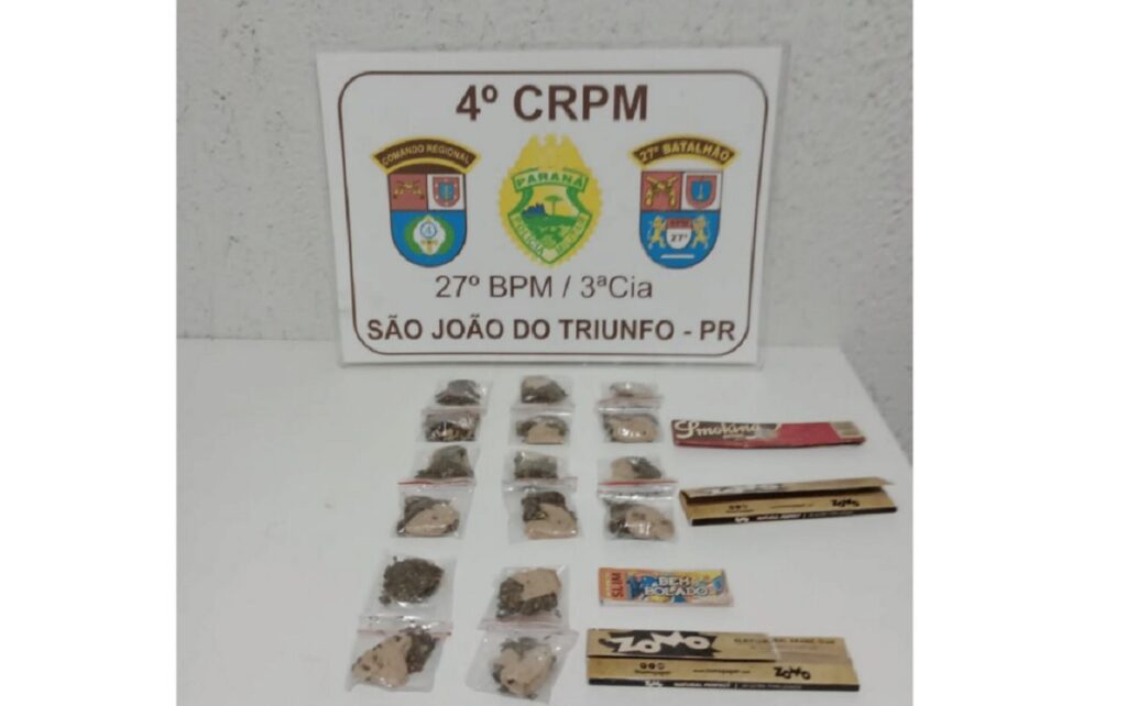 Polícia apreende porções de droga embalada em frente à boate em São João do Triunfo