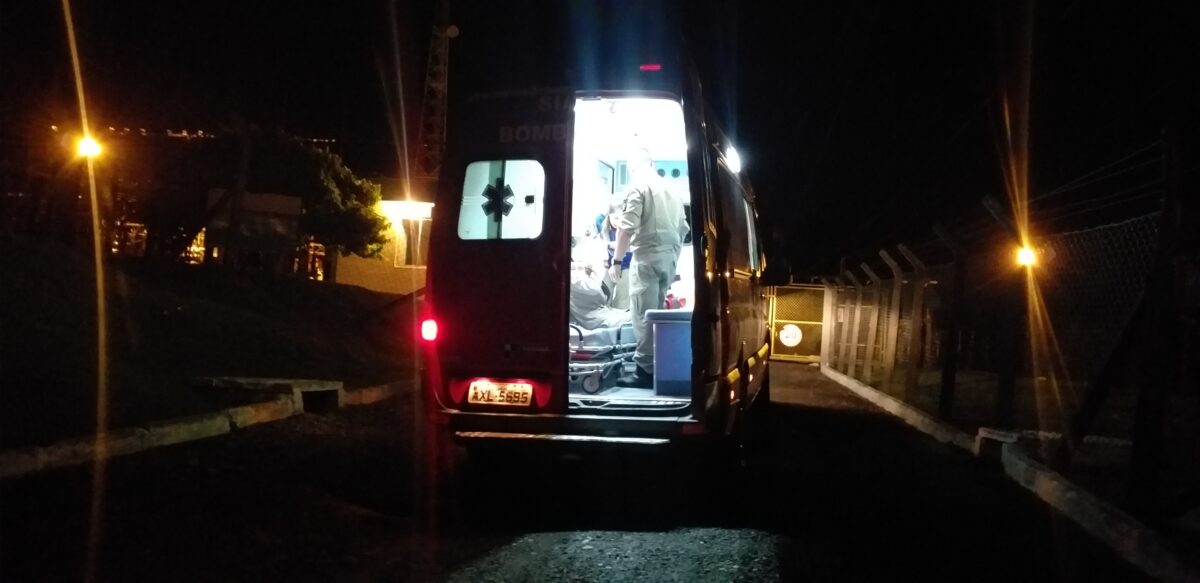 Bombeiros atendem ocorrências de acidentes de trânsito em São Mateus do Sul