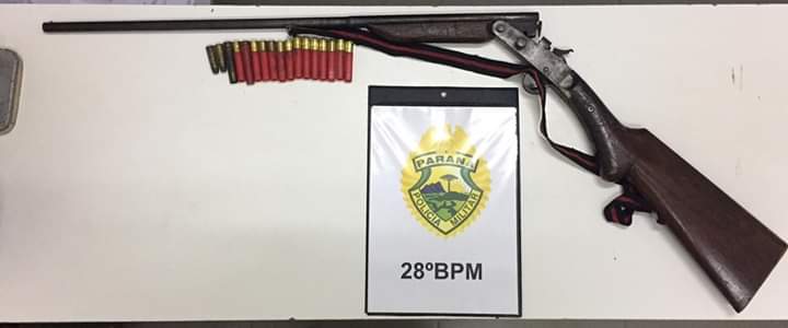 NA LAPA HOMEM É PRESO APÓS AMEAÇAR ESPOSA E ARMA DE FOGO É APREENDIDA