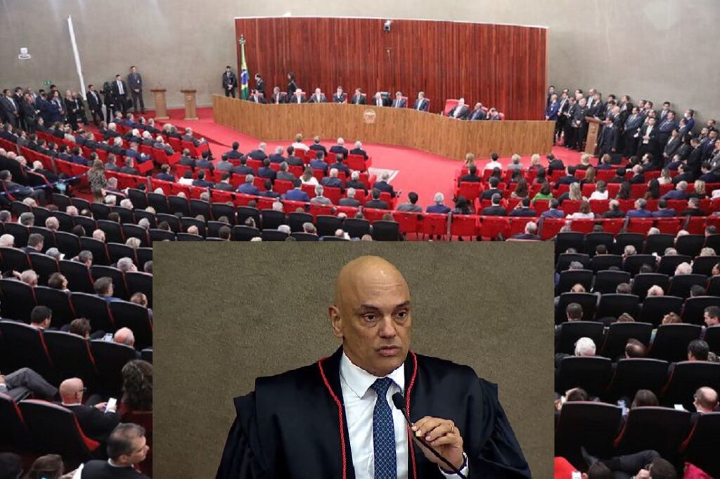 Alexandre de Moraes assume a presidência do TSE e cita aperfeiçoamento do sistema eleitoral