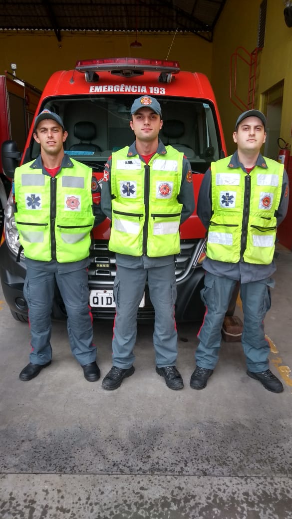 Recém-nascido é salvo por  bombeiros em Canoinhas