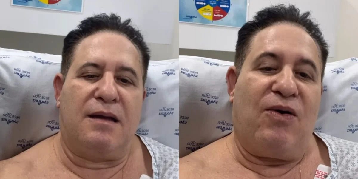 O cantor sertanejo Marrone, dupla de Bruno, é internado em hospital de São Paulo