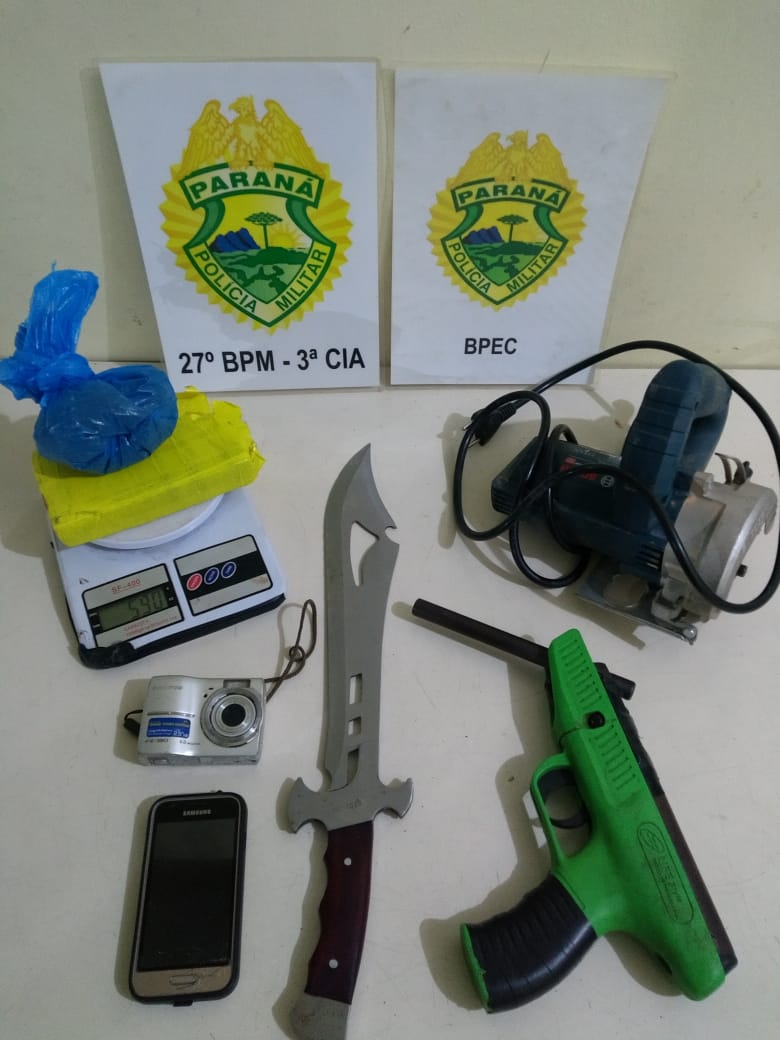 Furto, lesão corporal e tráfico de drogas, são os destaques policiais do final de semana.