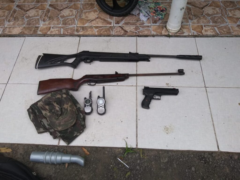 Operação policial prende seis pessoas por furto em Paula Freitas