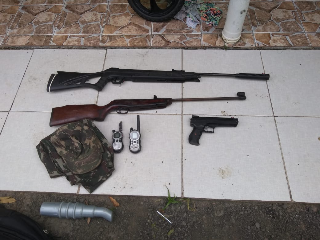 Operação policial prende seis pessoas por furto em Paula Freitas