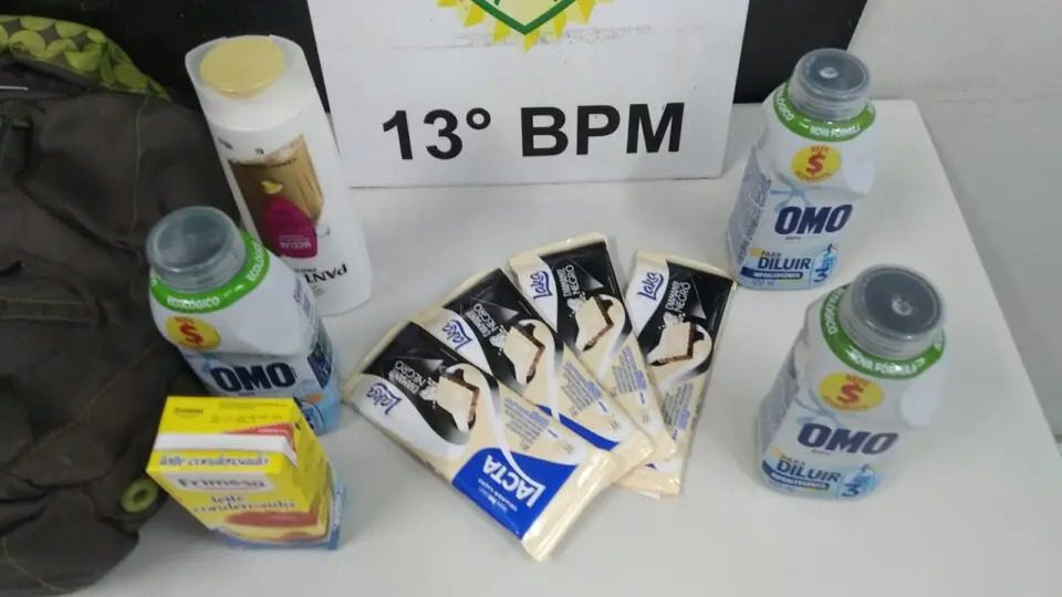 Após tentar furtar supermercado, homem com tornozeleira eletrônica é preso