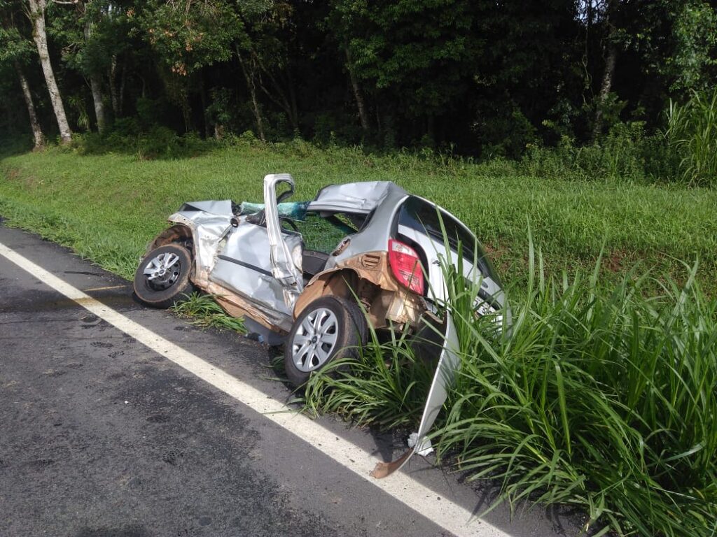 Morre vítima de acidente na BR-277 em Fernandes Pinheiro