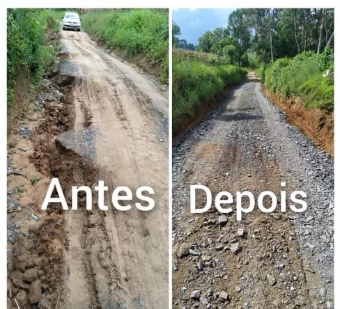 Prefeito de Antônio Olinto cita trabalhos emergenciais em estradas rurais