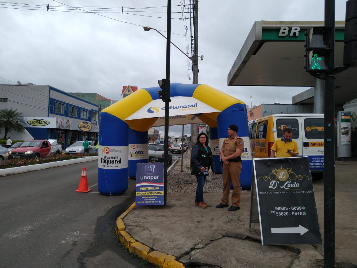 Blitz do ‘Maio Amarelo’ é promovida em São Mateus do Sul na última sexta