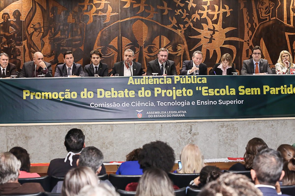 Assembleia Legislativa lota para debater “Escola Sem Partido”