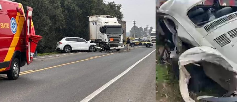 Grave acidente na Rodovia do Xisto deixa feridos e mobiliza equipes de Resgate