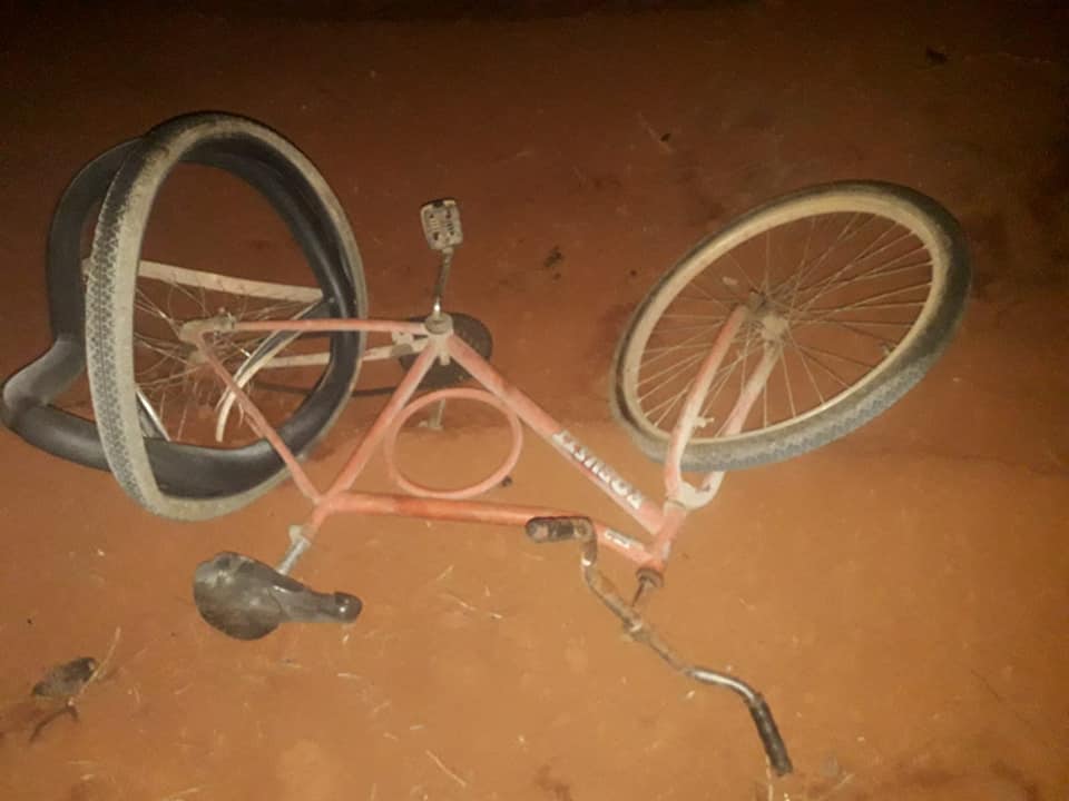 Após acidente entre Toyota e bicicleta um homem morre em Imbituva