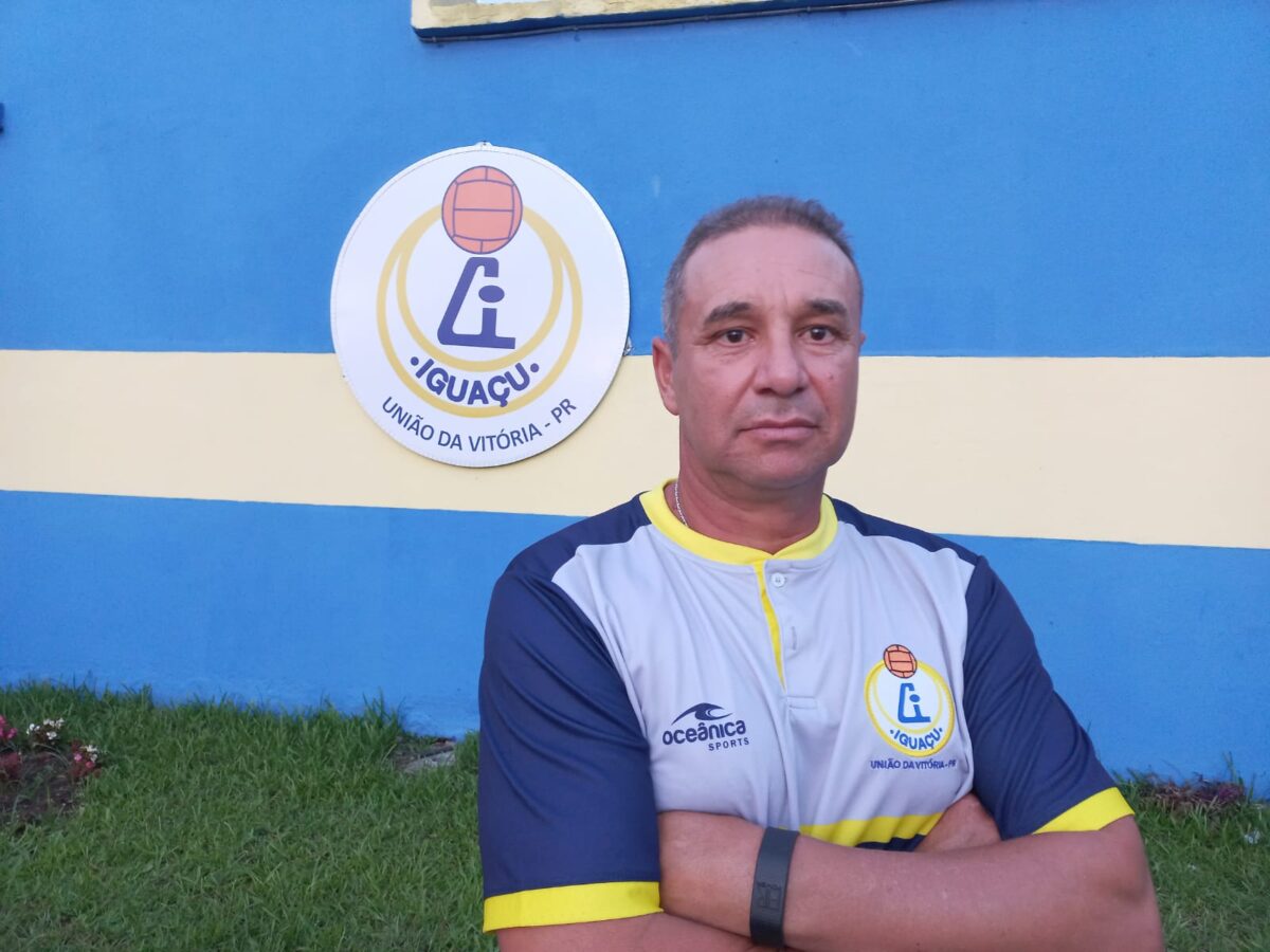 Iguaçu de União da Vitória apresenta Ageu Gonçalves, o novo técnico do time