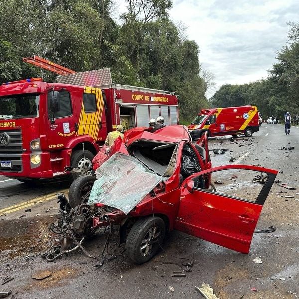 Tragédia na BR-277: acidente grave deixa duas vítimas fatais e uma em estado grave