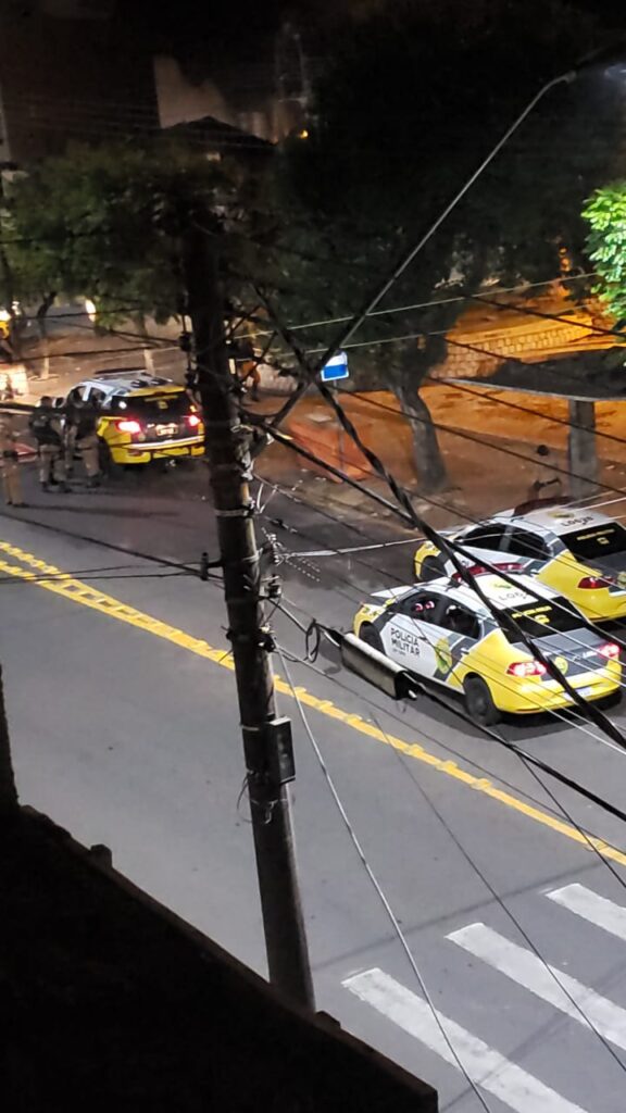 Policial Militar morre em troca de tiros no roubo ao banco, de Telêmaco Borba