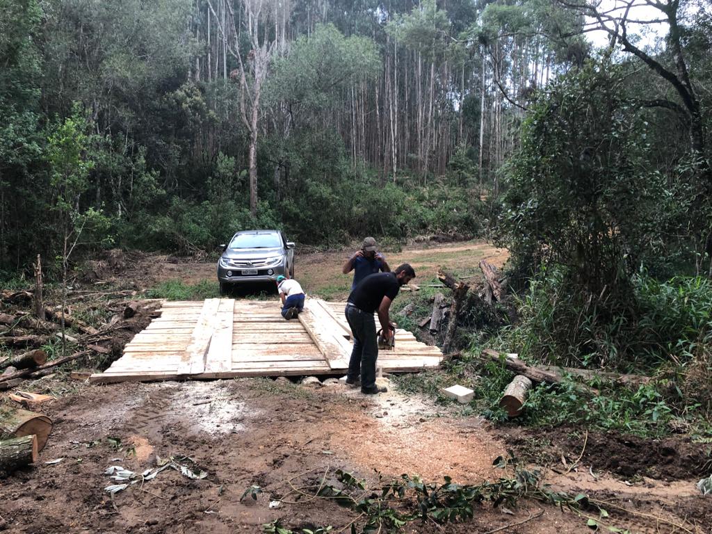 Empresário realiza obra em comunidade de Antonio Olinto