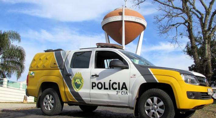 Furto de botijão de gás em São Mateus do Sul