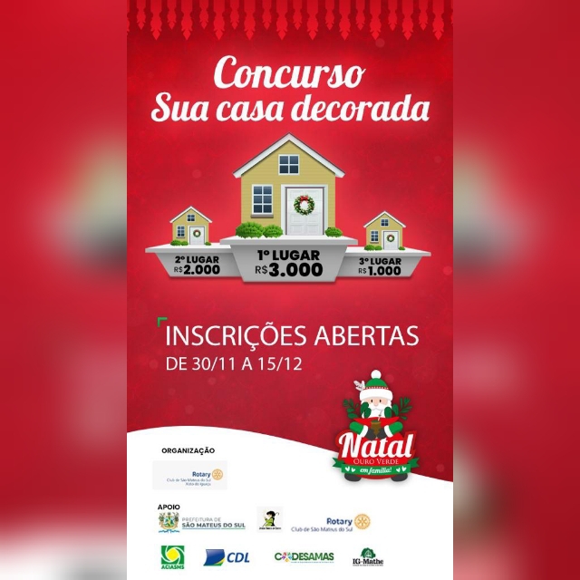Aberta às inscrições para o concurso “Sua casa decorada”