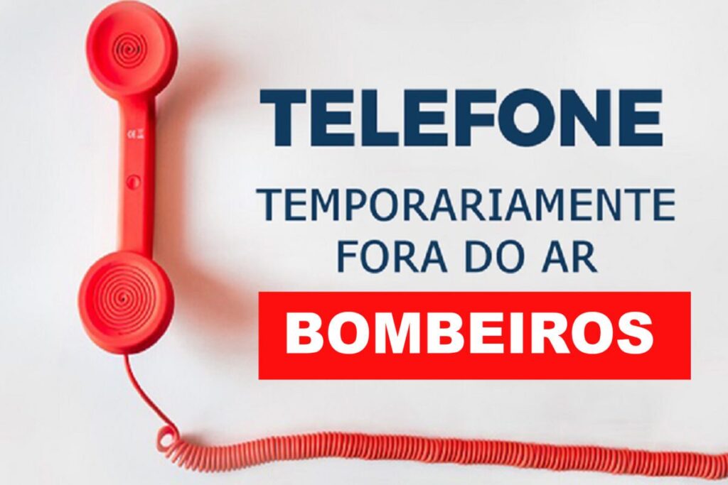 ATENÇÃO: telefone 193 dos Bombeiros não está recebendo ligações da operadora TIM