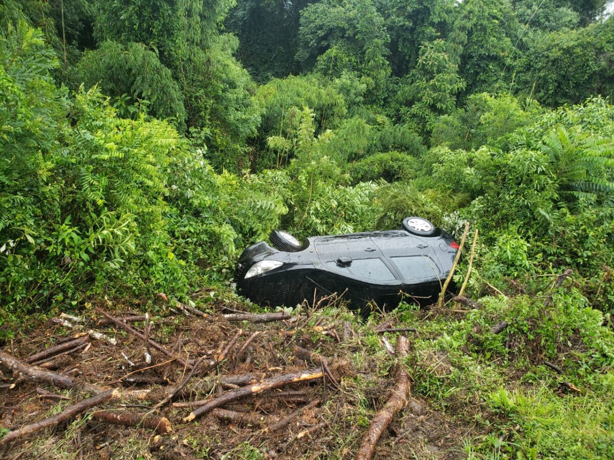 Polícia Rodoviária Estadual atende acidente na rodovia PR 151 em São João do Triunfo