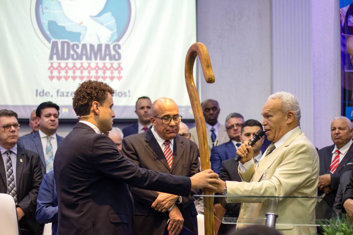 ADSAMAS recebe novo Pastor Presidente; evento de posse contou com representantes de todo estado